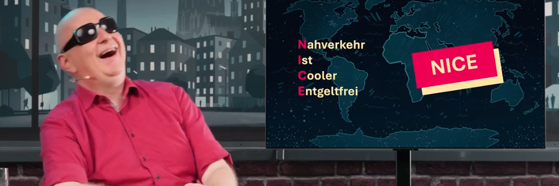 Nahverkehr ist cooler entgeltfrei