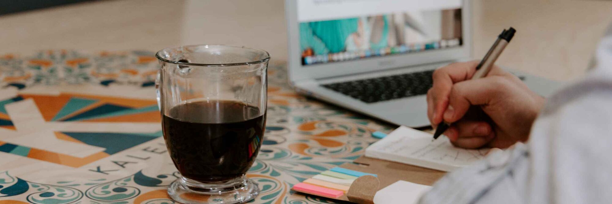 media break Abschreiben vom Computer