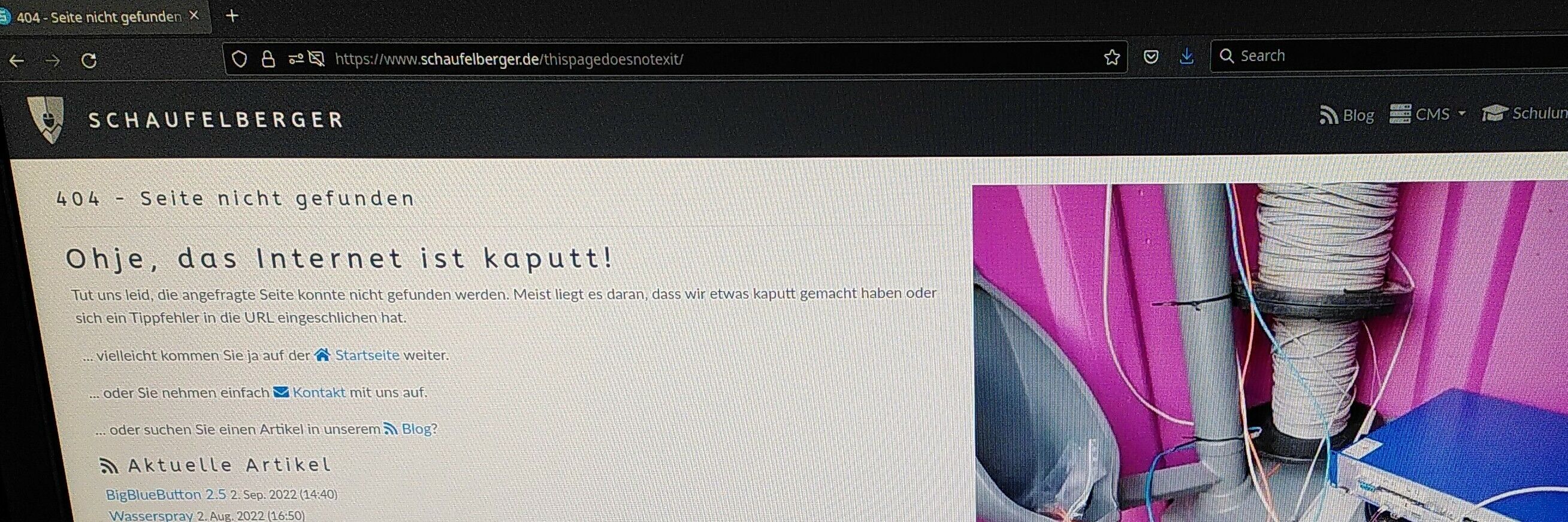 http 404 - Seite nicht gefunden Standardseite mit HTTP Fehlermeldung