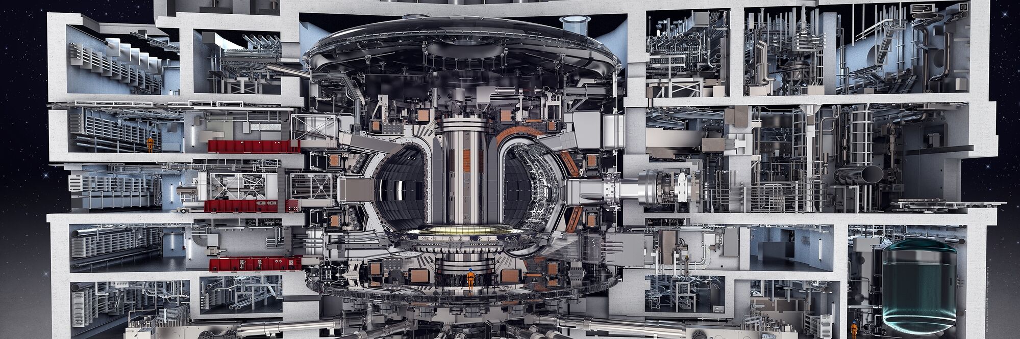 ITER ITER: International Thermonuclear Experimental Reactor, lateinisch für Weg. ITER ist ein Kernfusionsreaktor und ein internationales Forschungsprojekt mit dem Fernziel der Stromerzeugung aus Fusionsenergie