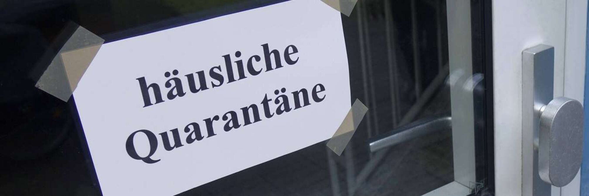 Quarantäne Wir befinden uns teilweise in häuslicher Quarantäne